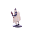 Terreiro Chão de Oya handcrafted resin statue of Obaluae Orixá featuring traditional straw attire and ritual staff