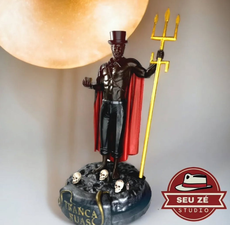 Exu Tranca Rua - Estátua #0001