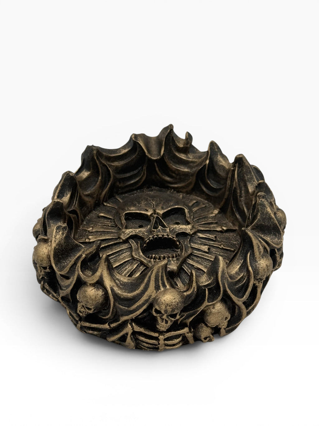 Cinzeiro Caveira bronze