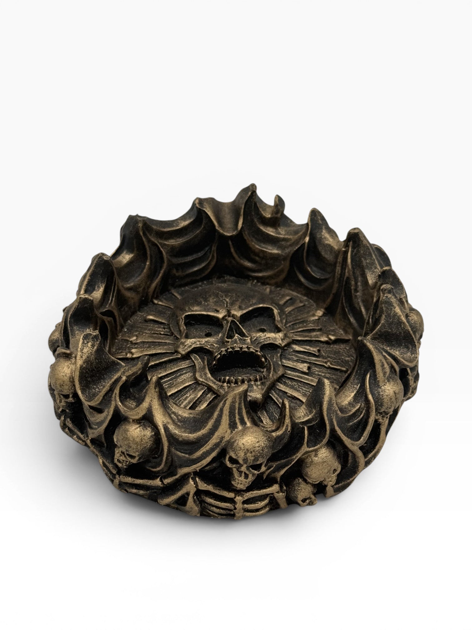 Cinzeiro Caveira bronze