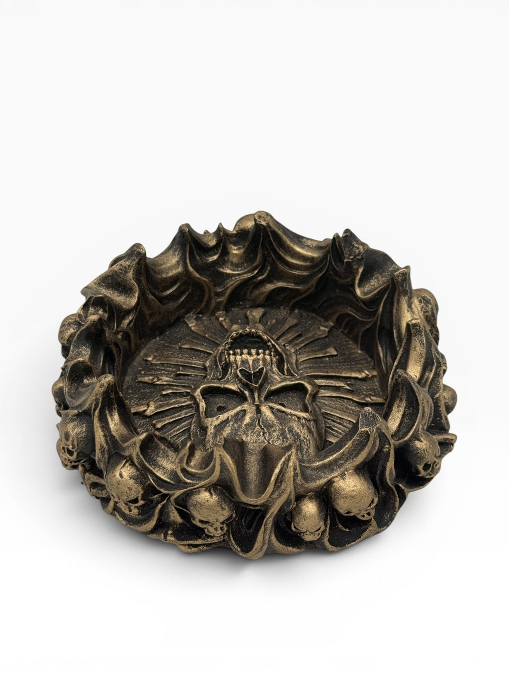Cinzeiro Caveira bronze