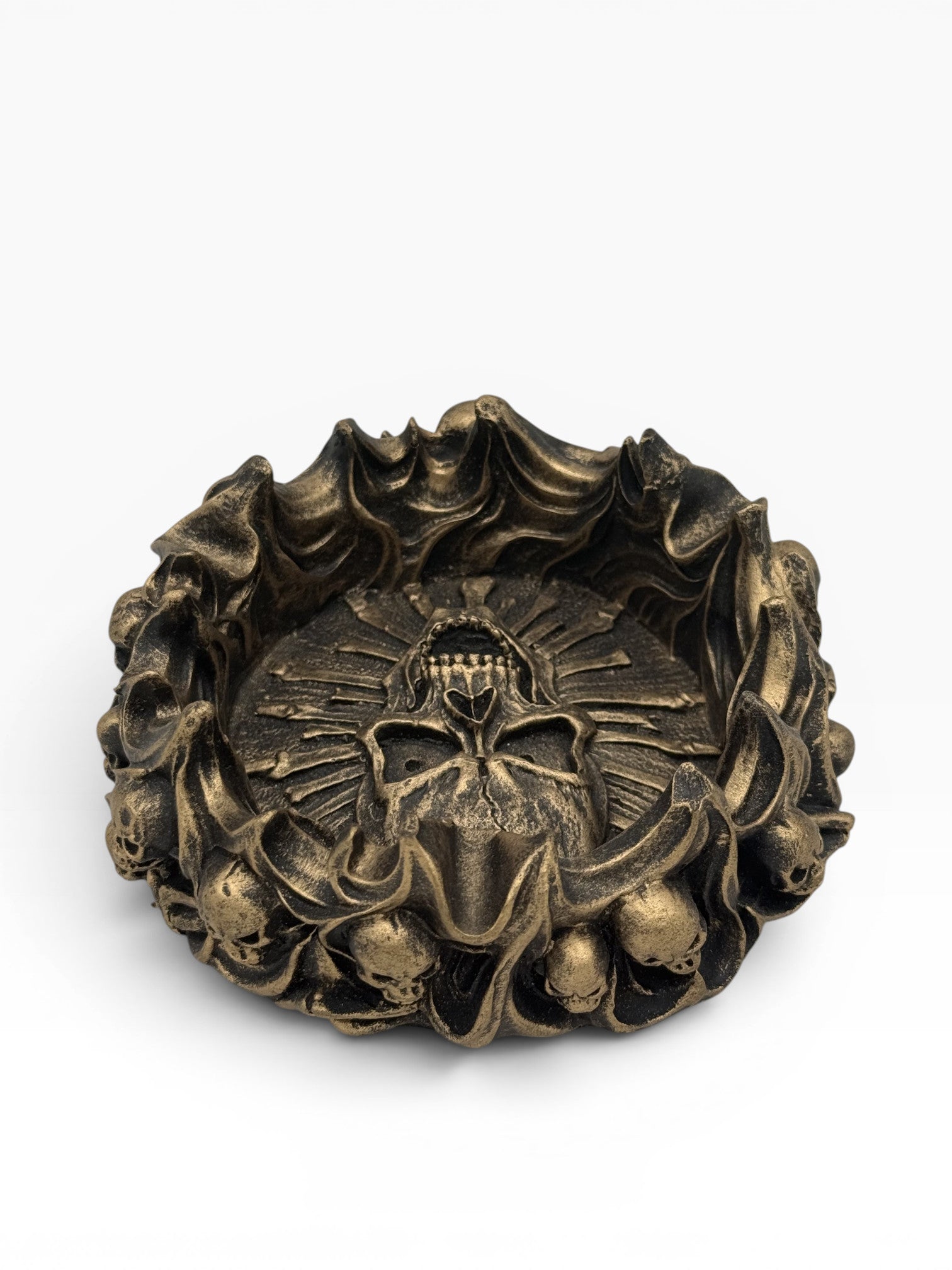 Cinzeiro Caveira bronze