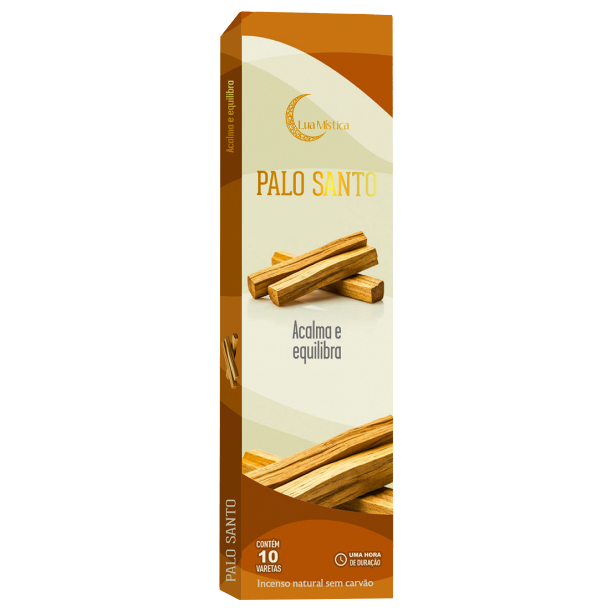 Incenso Natural Palo Santo 0% Carvão Cx C 10 Var