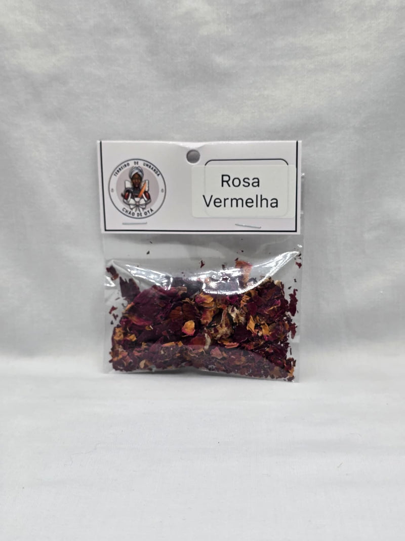 Erva - Rosa Vermelha