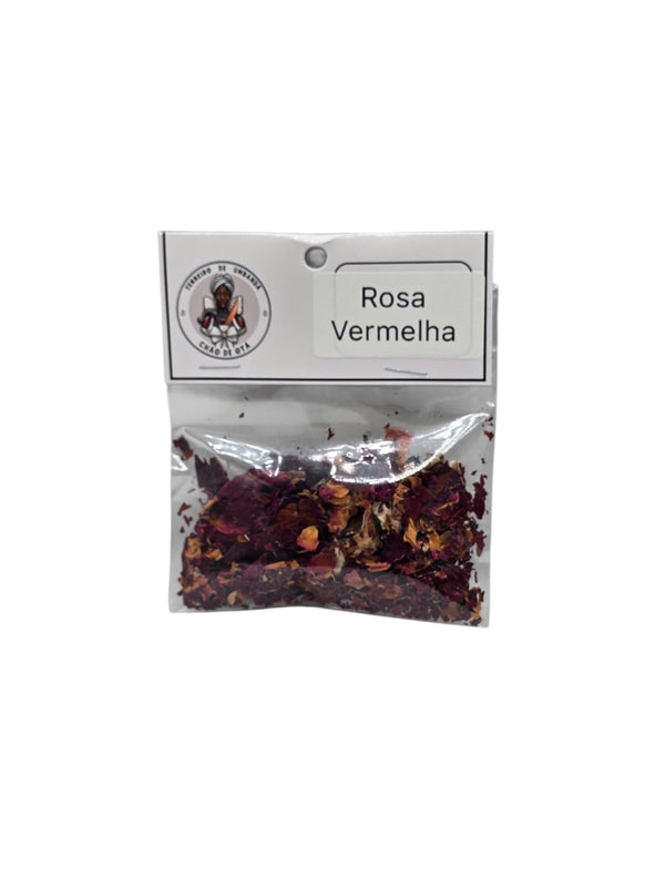 Erva - Rosa Vermelha