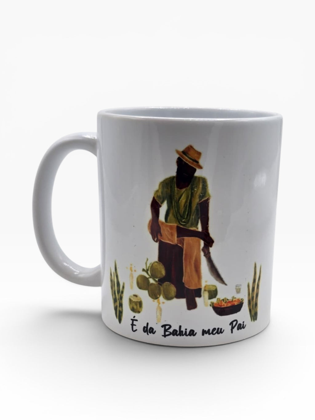 Caneca Porcelana - Baianas