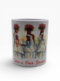Caneca Porcelana - Baianas