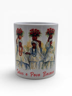Caneca Porcelana - Baianas
