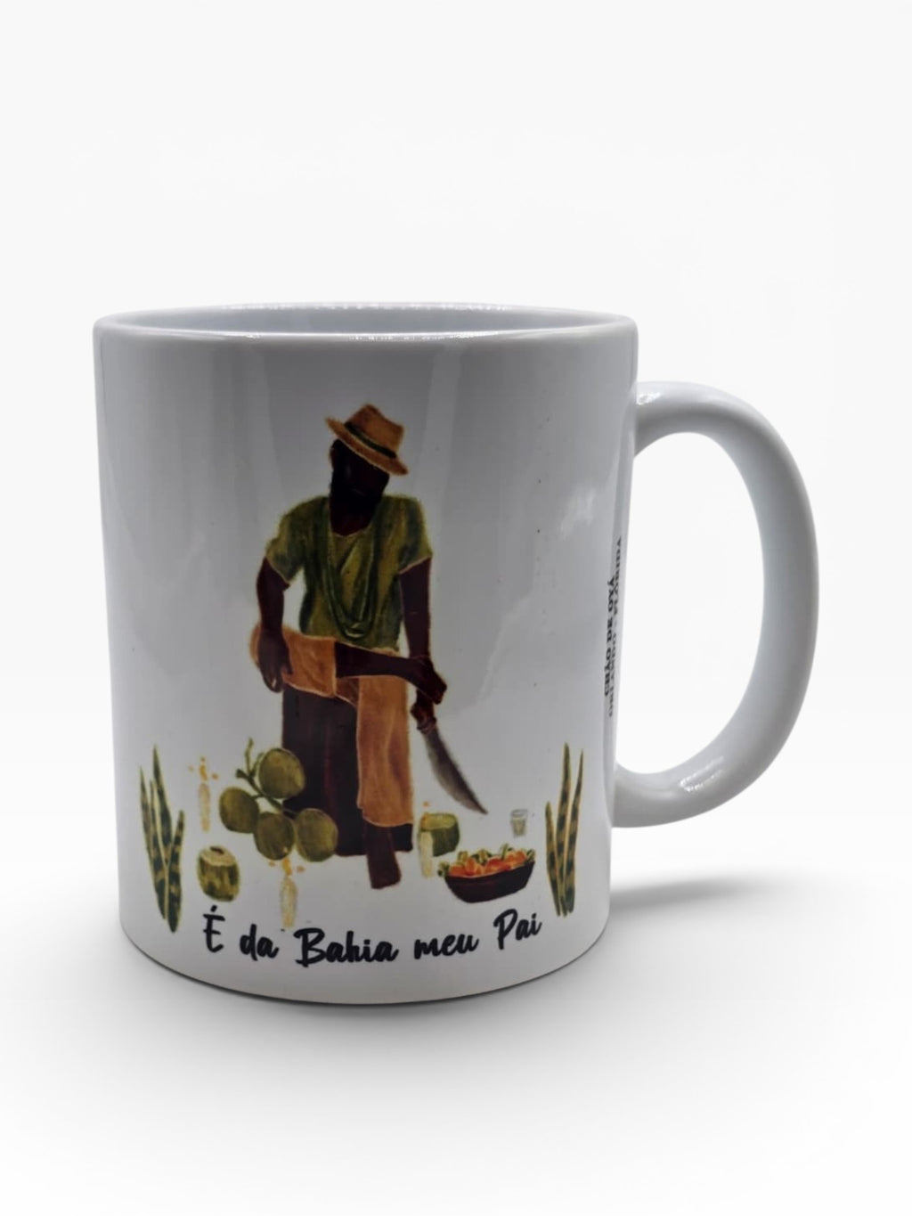 Caneca Porcelana - Baianas