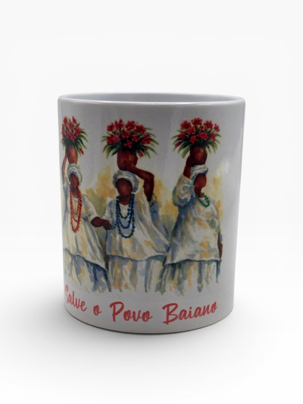 Caneca Porcelana - Baianas