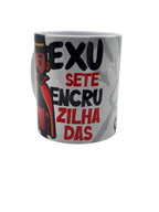 Caneca Porcelana - Exu Sete Encruzilhadas