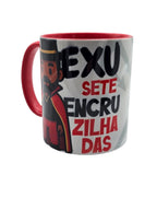 Caneca Porcelana - Exu Sete Encruzilhadas