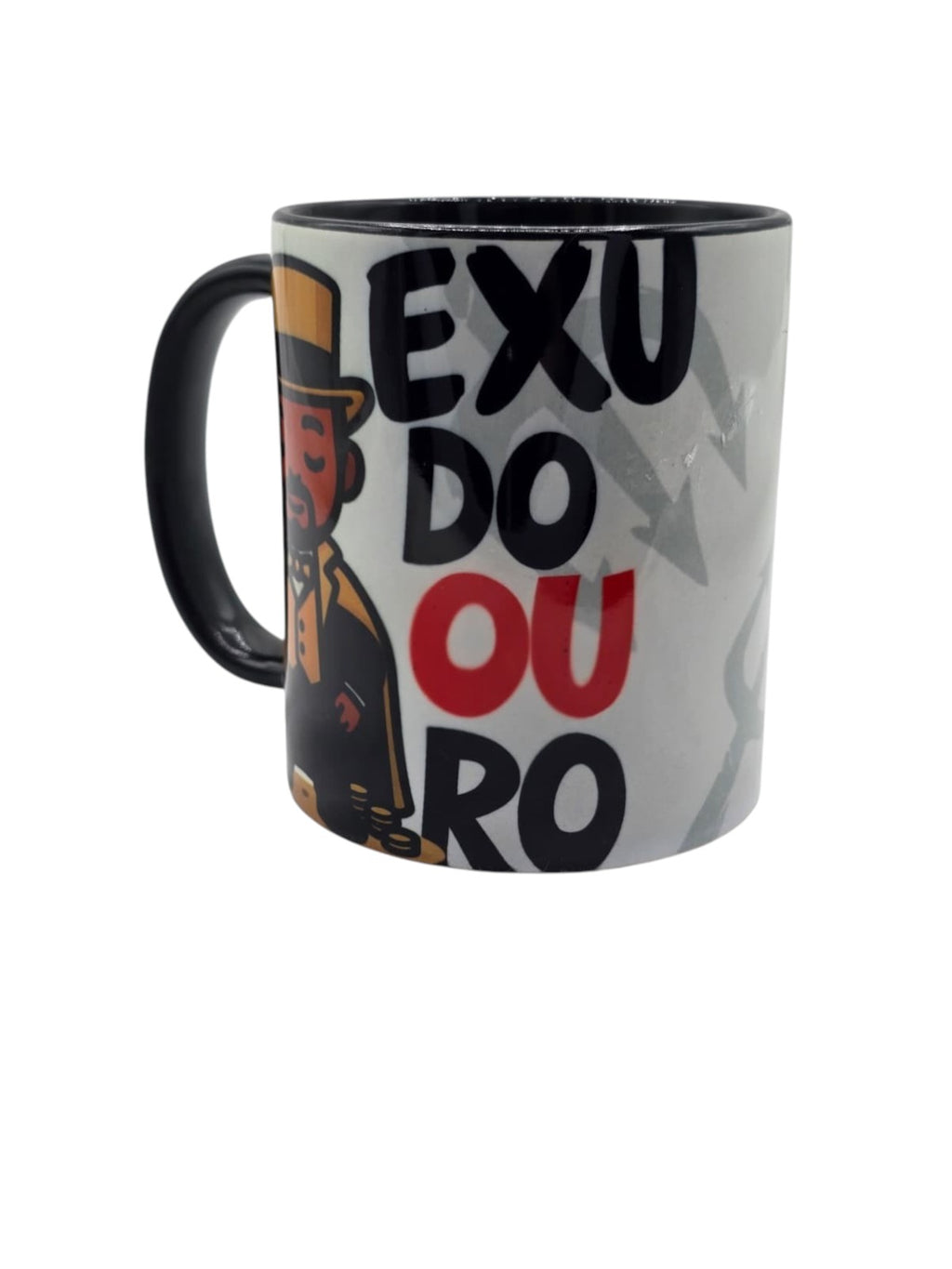 Caneca Porcelana - Exu do Ouro